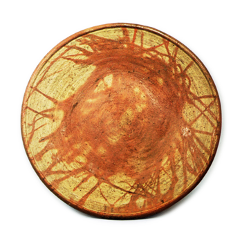 備前 緋襷 大皿