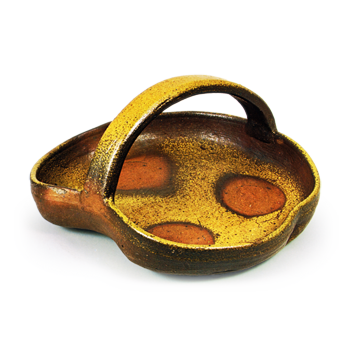 備前 半月形 手鉢