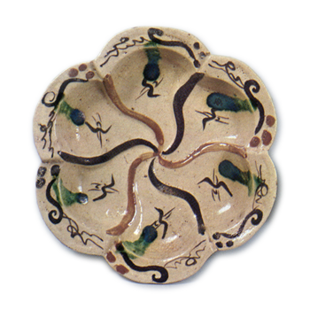 織部 捻花形 向付