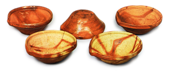 備前 緋襷 擂鉢形 向付