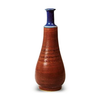 瑠璃 鉄釉 小徳利