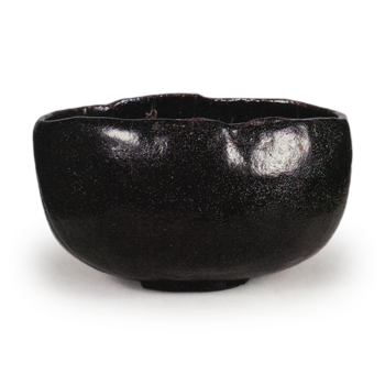 黒茶碗 銘くいちがゐ