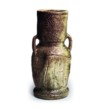 伊賀耳付花入 銘寿老人