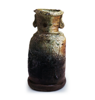 伊賀耳付花入 銘林和靖