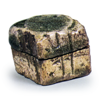 伊賀伽藍石形香合