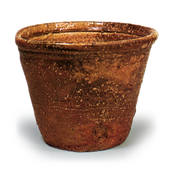 信楽鬼桶水指 しがらきおにおけみずさし