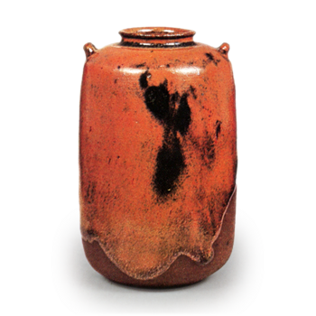 丹波耳付茶入 銘生埜