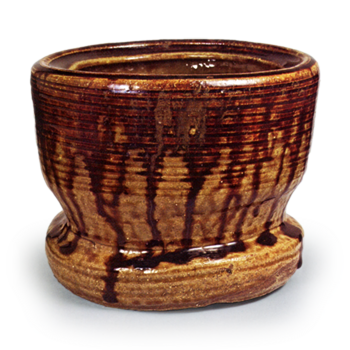 丹波水指 銘苔清水