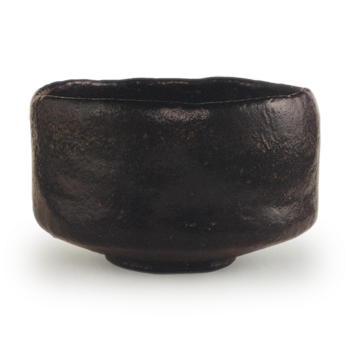 長次郎 黑楽茶碗 銘 一文字
