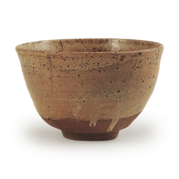 茶碗　旧蔵　銅製 彫三島茶碗 | 鶴田 純久の章 お話