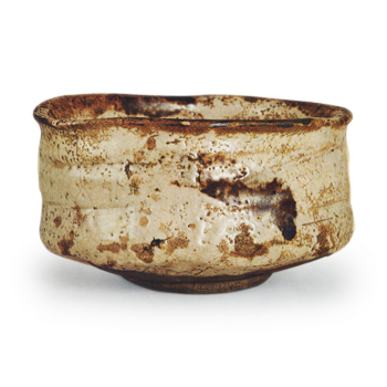 志野茶碗 銘 初音