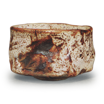 志野茶碗 銘 羽衣