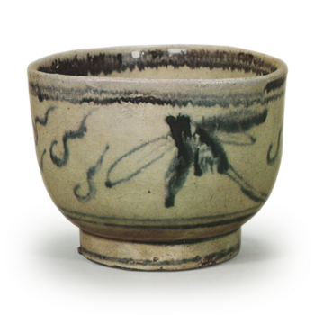 安南 絞り手茶碗 | 鶴田 純久の章 お話