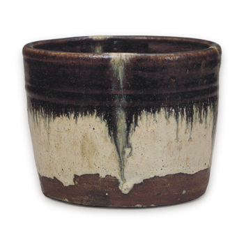 叩き 朝鮮唐津 一重口 水指