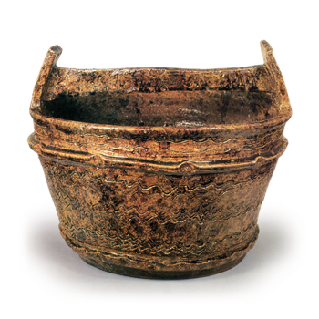 丹波手桶形水指