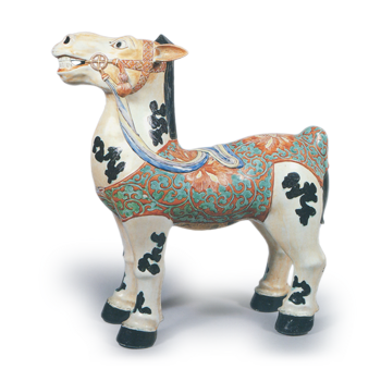 色絵 馬