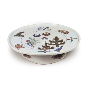 色絵 吉祥文 台鉢