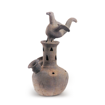 須恵器 鳥付装飾須恵器 | 鶴田 純久の章 お話