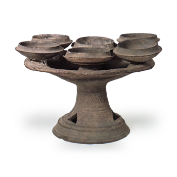 須恵器 子持高杯