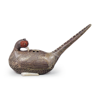 色絵雉香炉 | 鶴田 純久の章 お話