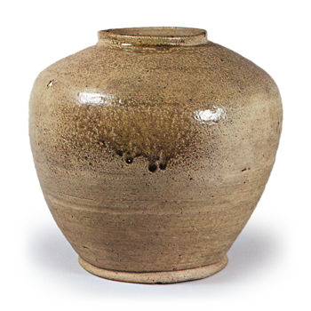 灰釉 壺