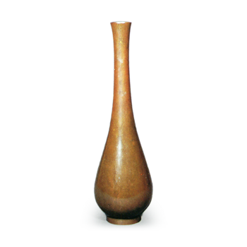 古銅大曽呂利花入