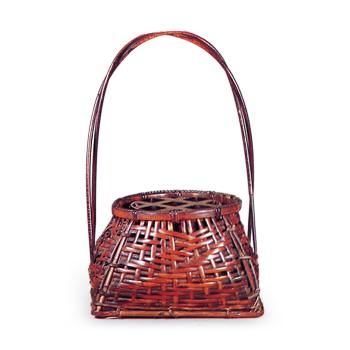 宗全手付置籠花入 そうぜんてつきおきかごはないれ | 鶴田 純久の章 お話