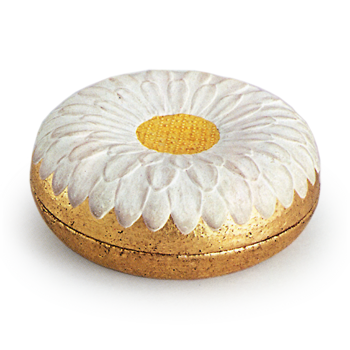 菊花文置上香合