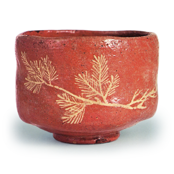 赤松絵茶碗 長入