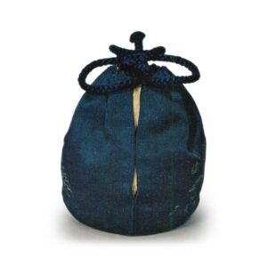 御納戸繻子桐紋金入