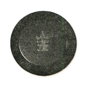 挽家蓋　鉄刀木　金粉字形