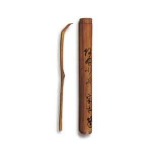 金森宗和　茶杓　共筒銘ま小舟