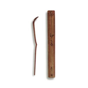 千宗旦　茶杓　共筒　銘初音