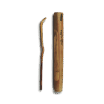 片桐石州　茶杓　共筒　銘有明